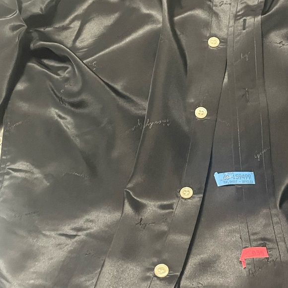 Vintage Givenchy for Chesa spell out button down shirt 100% Polyester - Picture 4 of 4